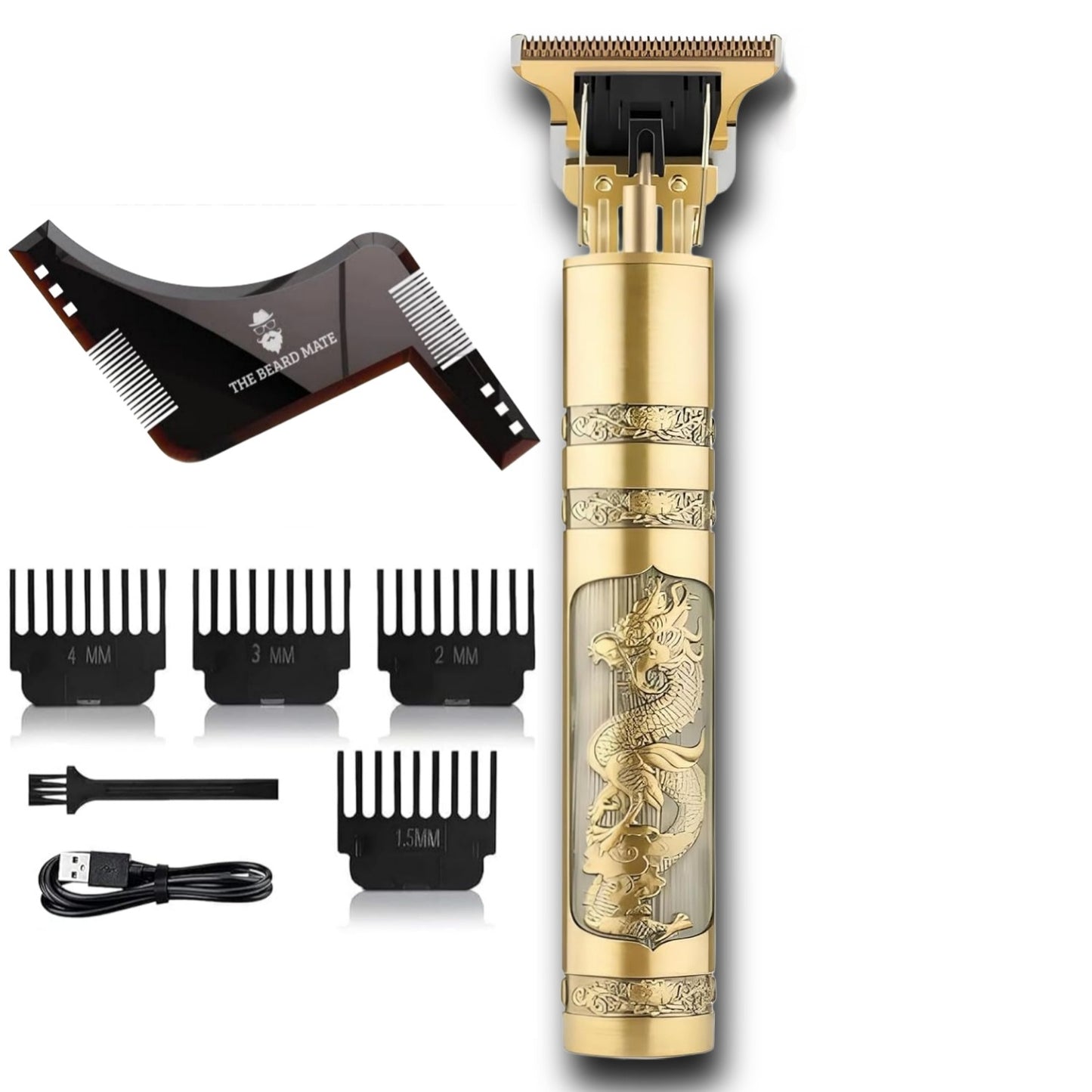 Vintage T9 Trimmer for Men | Electric Hair & Beard Trimmer Machine USB Rechargeable