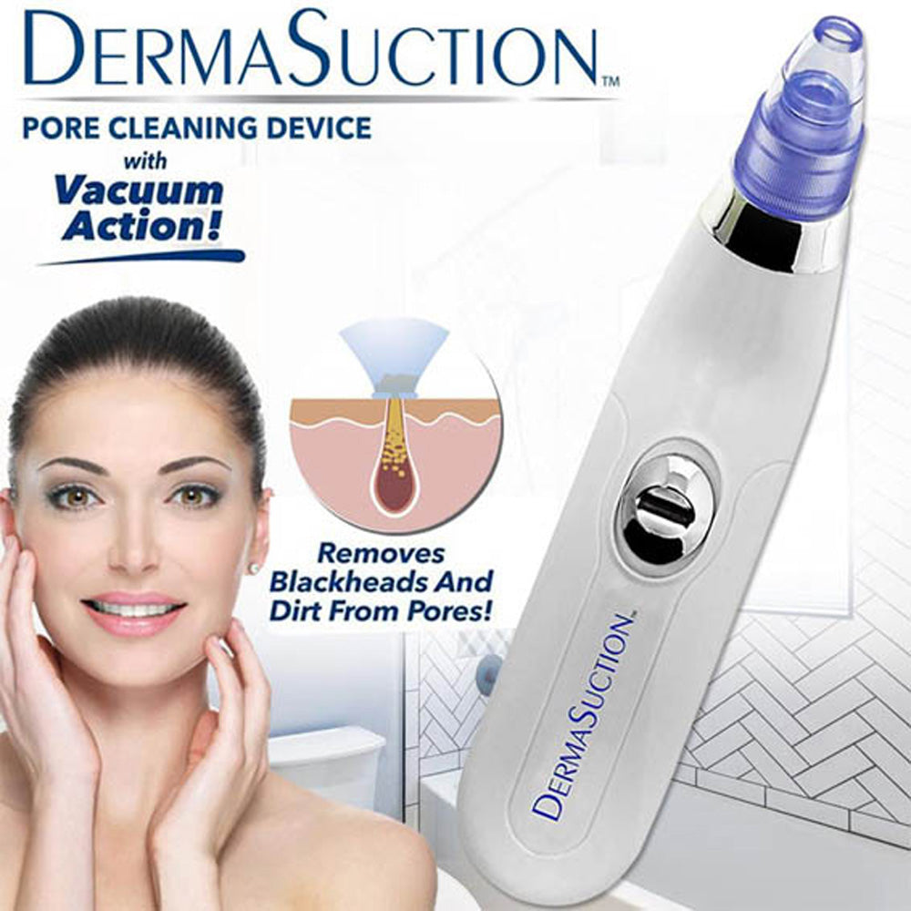 5 in 1 Derma Suction Blackhead Remover | Electric Pore Vacuum & Acne Cleaner for Face