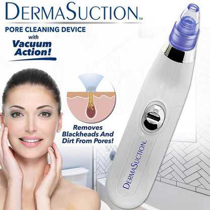 5 in 1 Derma Suction Blackhead Remover | Electric Pore Vacuum & Acne Cleaner for Face