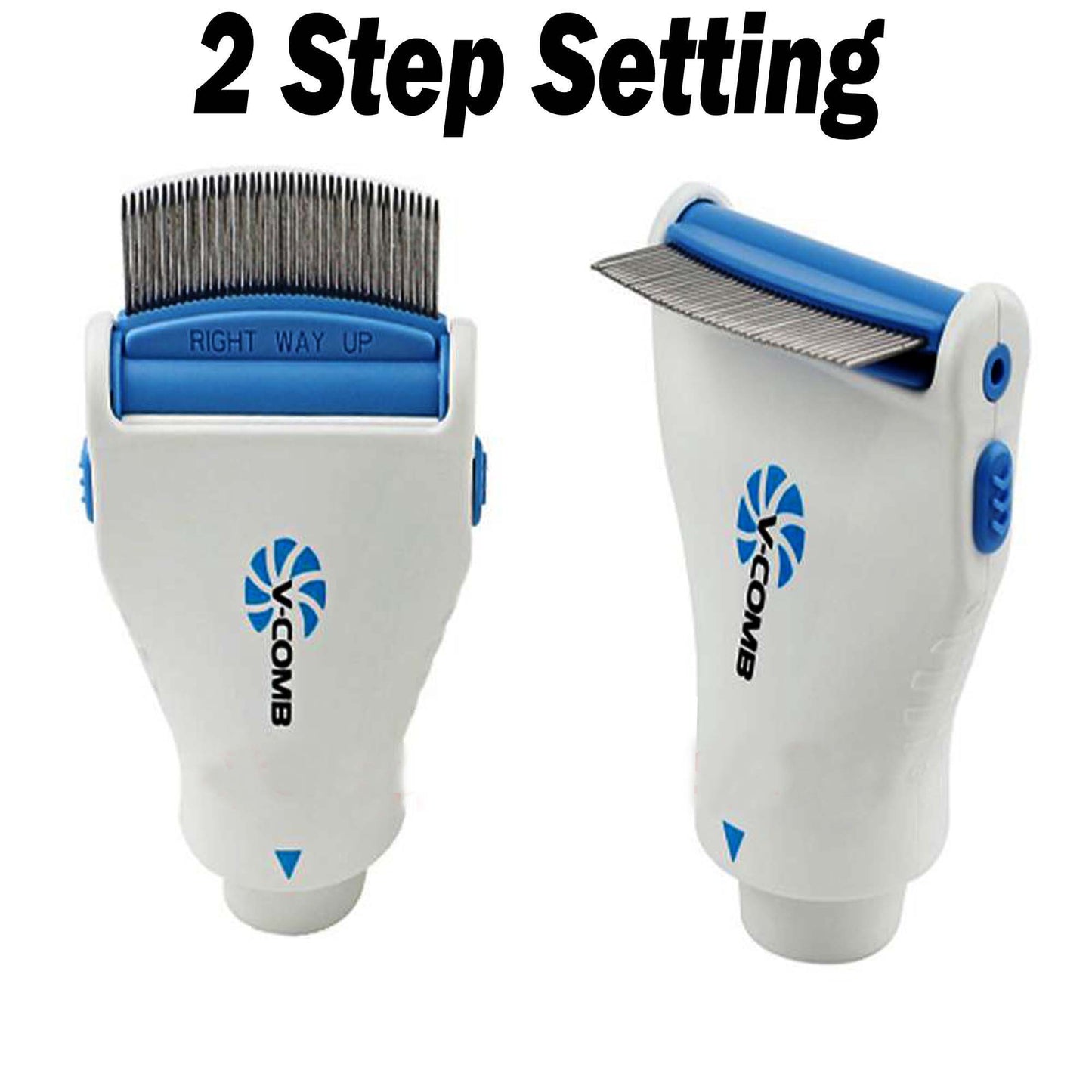 V Comb Electric Lice Removal Machine | Effective Head Lice, Nit & Dandruff Treatment