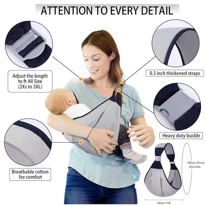 Ergonomic Baby Carrier Belt | Breathable Hip Seat Sling for Newborns & Toddlers