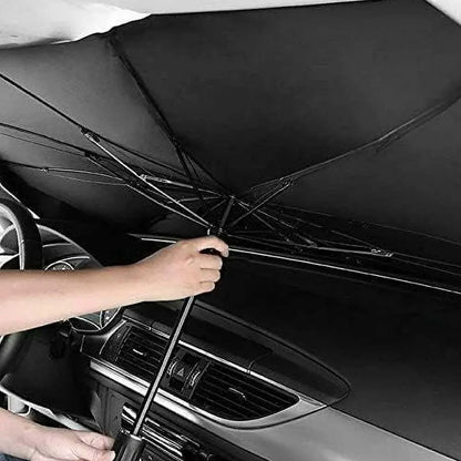 Car Sun Shade Umbrella | Portable UV Protection Windshield Shade for Car Interior