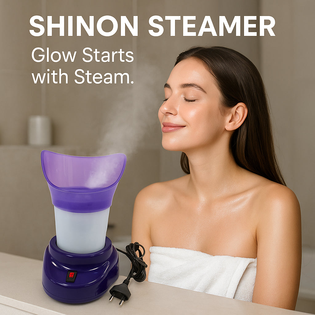 2 in 1 Facial Steamer & Nose Inhaler | Steam Machine for Face, Cold & Sinus Relief