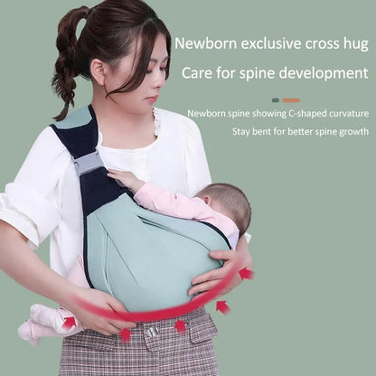 Ergonomic Baby Carrier Belt | Breathable Hip Seat Sling for Newborns & Toddlers