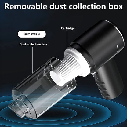 Car Vacuum Cleaner | 3-in-1 Wireless Handheld Vacuum & Air Blower for Car, Home & Laptop