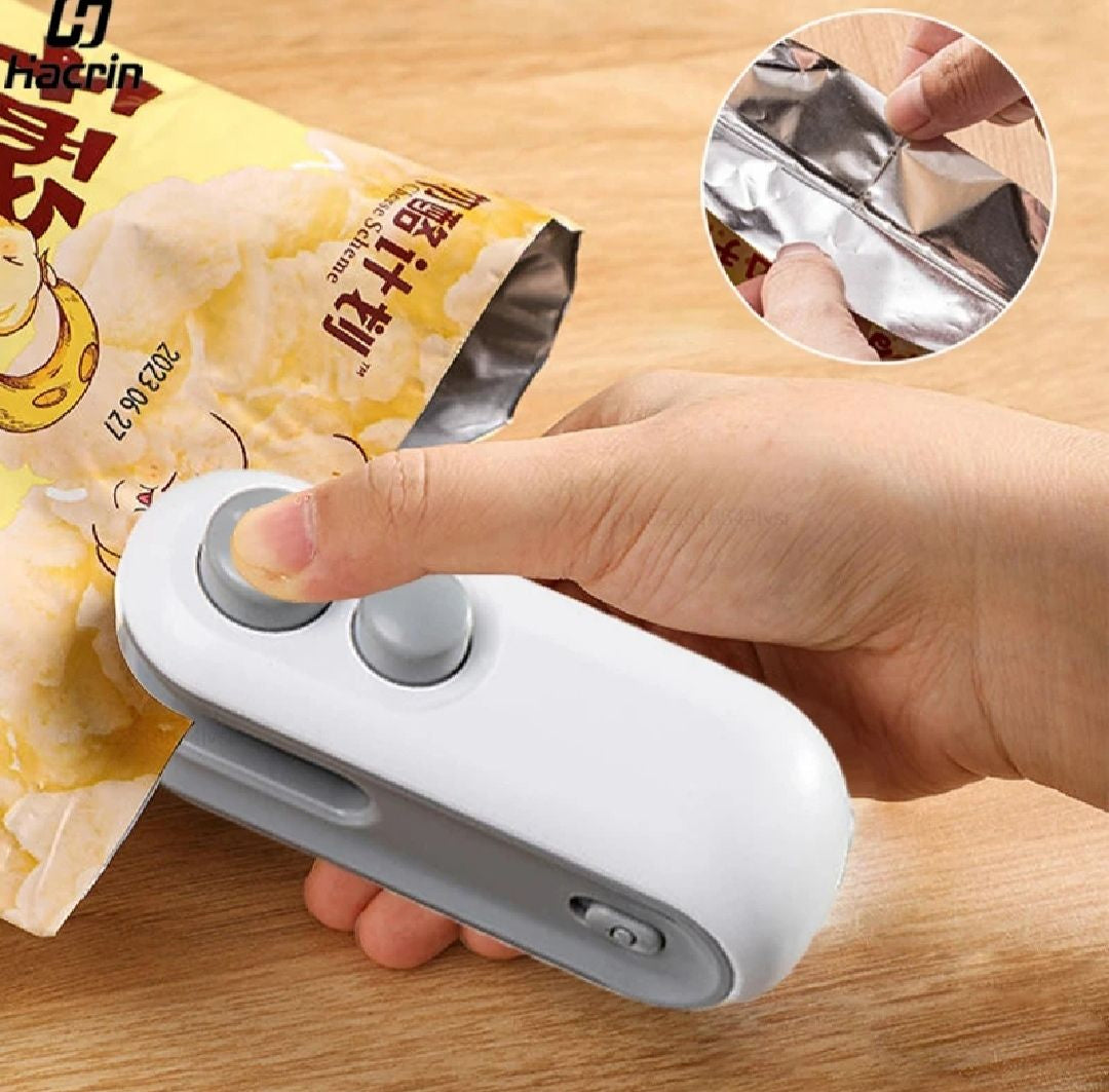 Portable Plastic Bag Sealer Machine | Mini Heat Sealer for Food Storage & Packaging