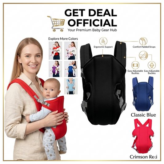 Baby Carrier Belt | Ergonomic Hip Seat Sling with Adjustable Straps for Newborn & Toddler