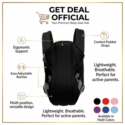 Baby Carrier Belt – Ergonomic Infant Hip Seat Waist Wrap | Hands-Free Newborn & Toddler Carrier