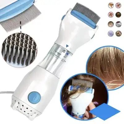 V Comb Electric Lice Removal Machine | Effective Head Lice, Nit & Dandruff Treatment