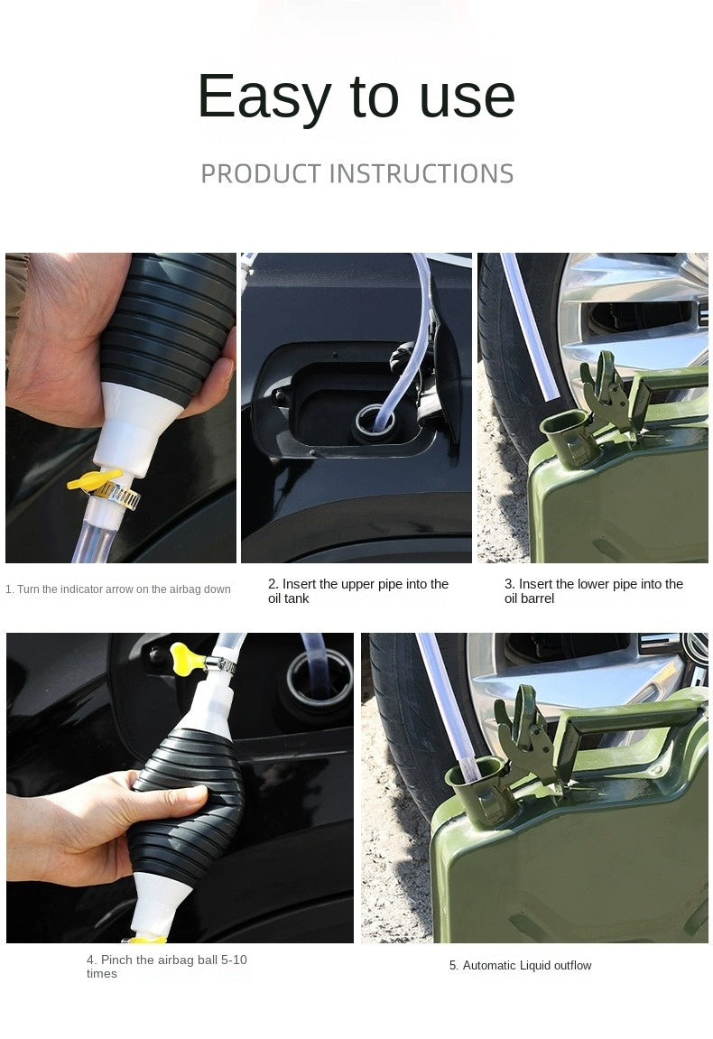 Manual Hand Pump | Oil Transfer Fuel Pump for Petrol, Diesel, Water & Liquid Transfer