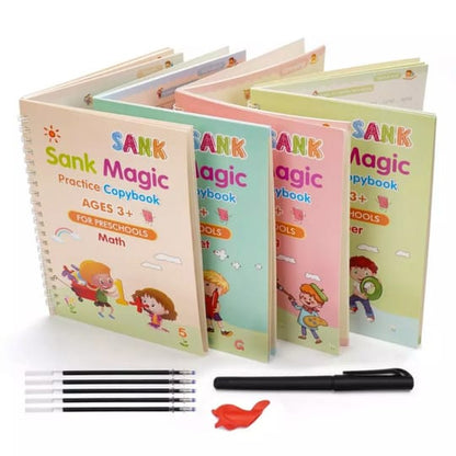 Sank Magic book Practice | Tracing Handwriting First Pre-school Baby Learning Books for Kids