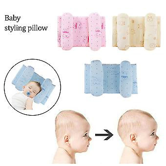 Baby Head Shaping Pillow | Newborn Flat Head Prevention Pillow for Crib, Car Seat & Stroller