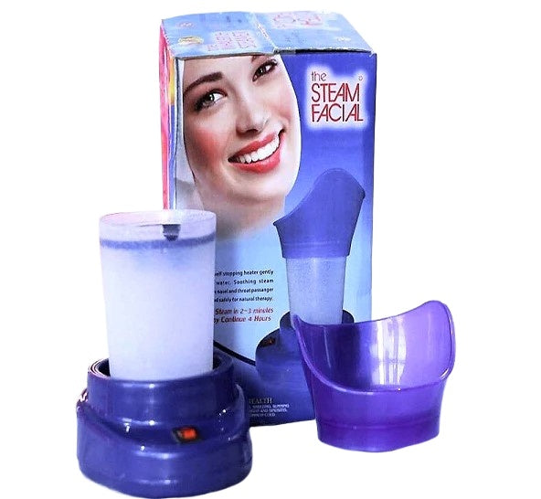 2 in 1 Facial Steamer & Nose Inhaler | Steam Machine for Face, Cold & Sinus Relief
