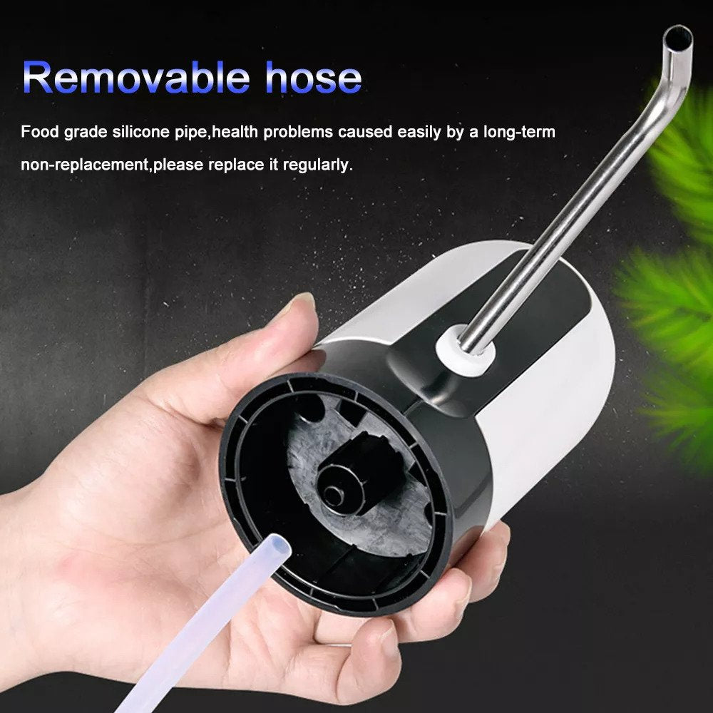 USB Rechargeable Electric Water Pump Dispenser | Portable Water Bottle Pump for Home & Office