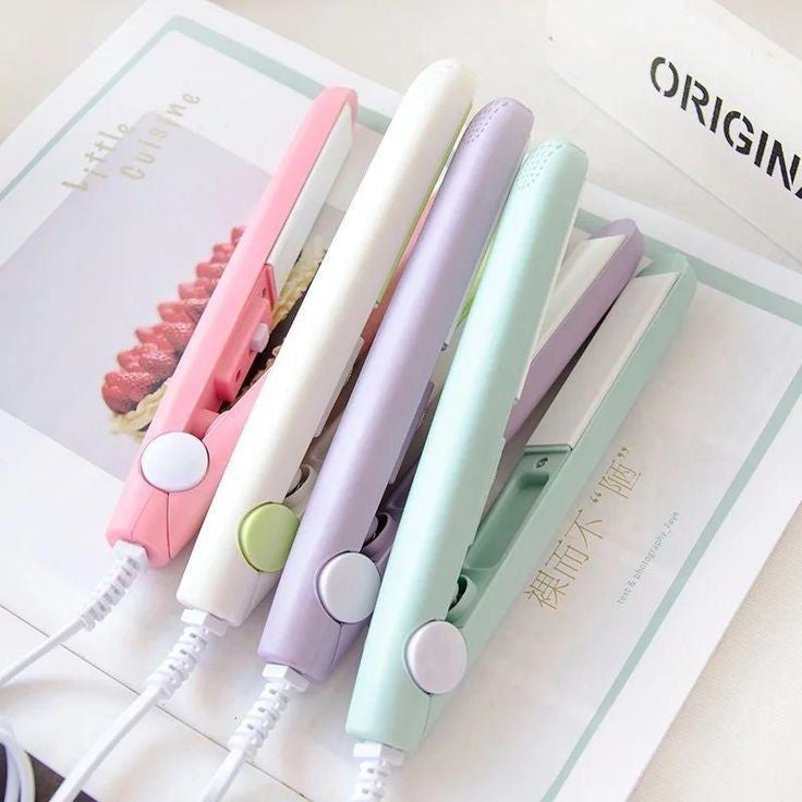 Mini Nova Hair Straightener | Portable Hair Styling Iron with Ceramic Plates for Women