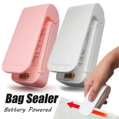 Portable Plastic Bag Sealer Machine | Mini Heat Sealer for Food Storage & Packaging