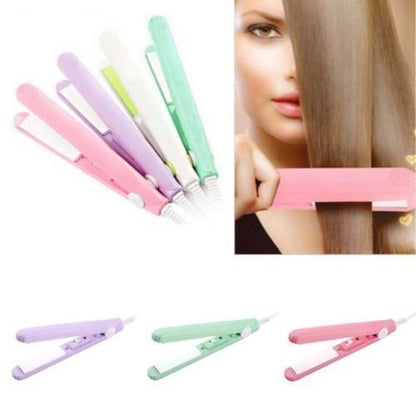 Mini Nova Hair Straightener | Portable Hair Styling Iron with Ceramic Plates for Women
